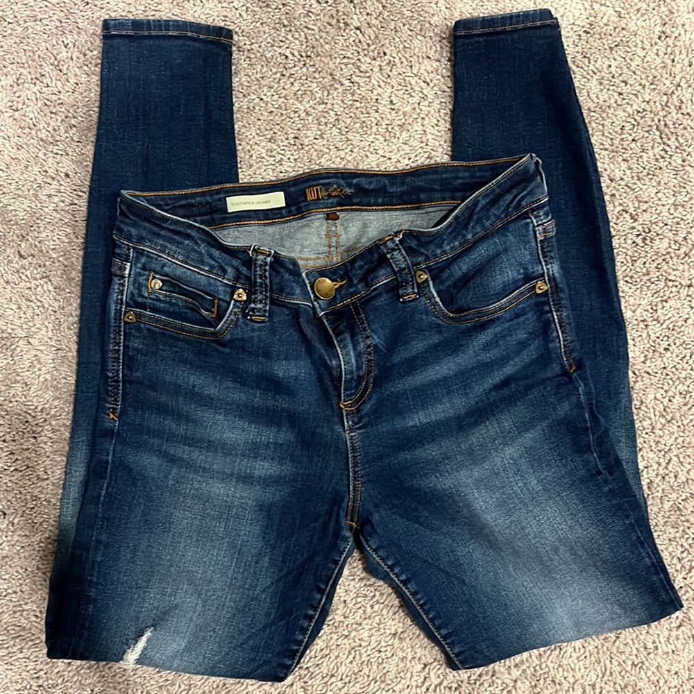 Kut from the Kloth Toothpick Skinny Jeans Size 8